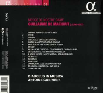 CD Guillaume de Machaut: Messe De Nostre Dame