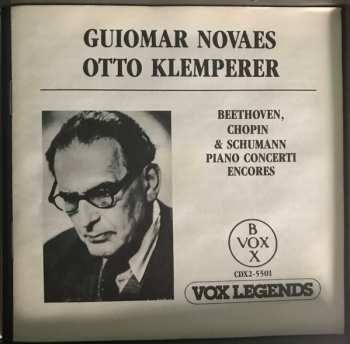 2CD Otto Klemperer: Beethoven, Chopin & Schumann Piano Concerto Encores