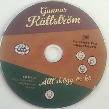 CD Gunnar Källström Och De Praktiska Husgeråden: Allt Skägg Är Hö