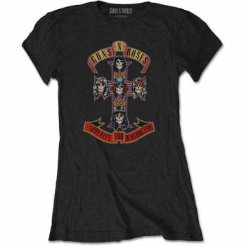 Merch Guns N' Roses: Női Póló Appetite For Destruction 
