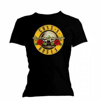 Merch Guns N' Roses: Női Póló Classic Bullet Logo Guns N' Roses 