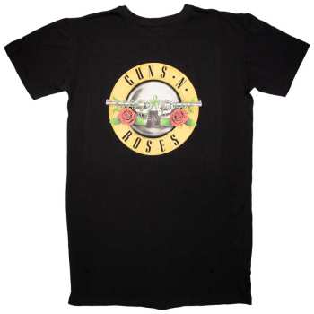 Merch Guns N' Roses: Guns N' Roses Ladies T-shirt Dress: Classic Logo (large) L