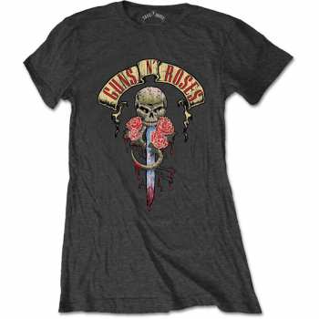 Merch Guns N' Roses: Női Póló Dripping Dagger 