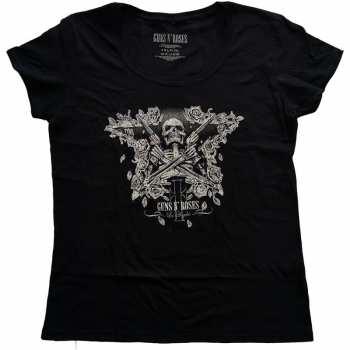 Merch Guns N' Roses: Női Póló Skeleton Guns 