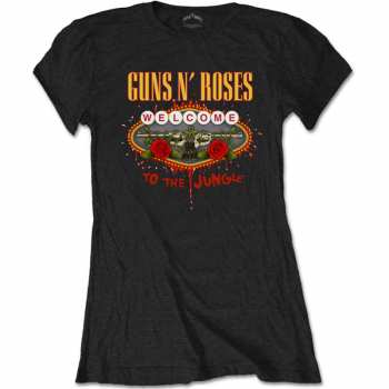 Merch Guns N' Roses: Női Póló Welcome To The Jungle 
