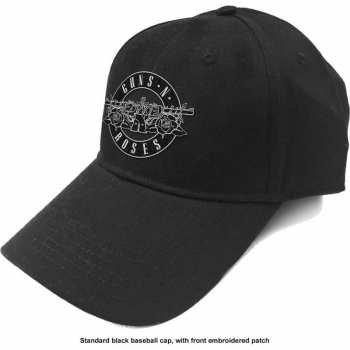 Merch Guns N' Roses: Baseball sapka White Circle Logo Guns N' Roses
