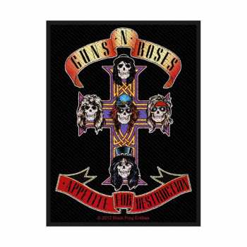 Merch Guns N' Roses: Felvarró Appetite 