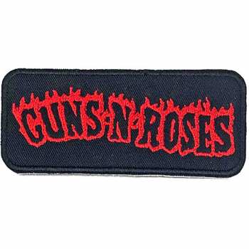 Merch Guns N' Roses: Felvarró Flames