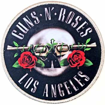 Merch Guns N' Roses: Felvarró Los Angeles Silver