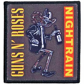 Merch Guns N' Roses: Felvarró Nightrain Robot