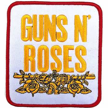 Merch Guns N' Roses: Felvarró Stacked White