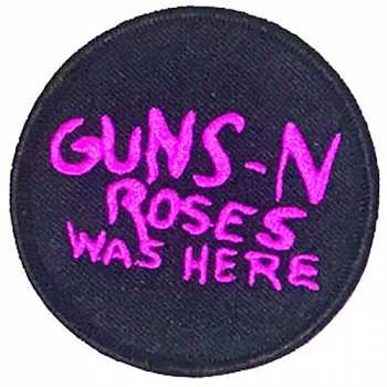 Merch Guns N' Roses: Felvarró Was Here
