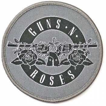 Merch Guns N' Roses: Felvarró White Circle Logo Guns N' Roses