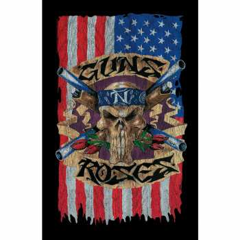 Merch Guns N' Roses: Textil poszter Flag