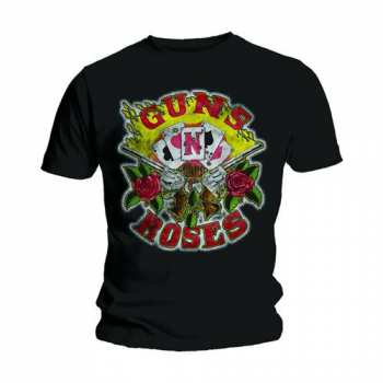 Merch Guns N' Roses: Póló Cards 