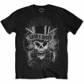 Merch Guns N' Roses: Póló Faded Skull 