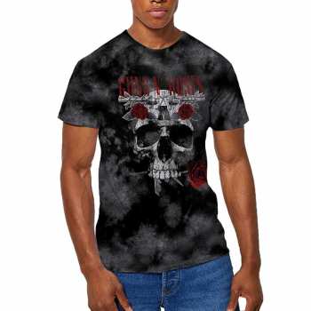 Merch Guns N' Roses: Póló Flower Skull 