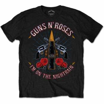 Merch Guns N' Roses: Póló Night Train 