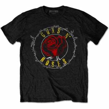 Merch Guns N' Roses: Póló Rose Circle Paradise City 
