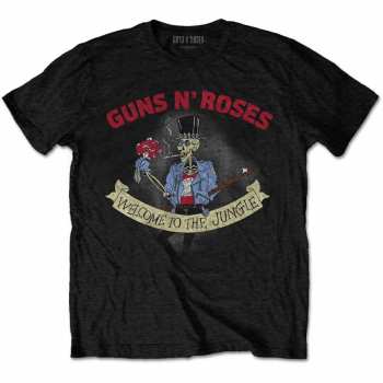 Merch Guns N' Roses: Póló Skeleton Vintage 