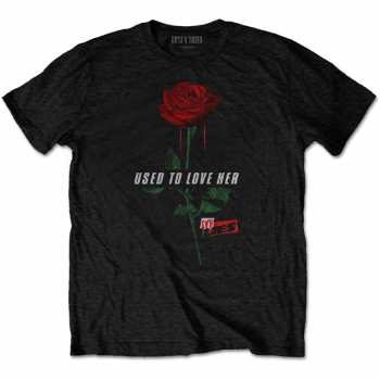 Merch Guns N' Roses: Póló Used To Love Her Rose 