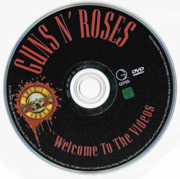 DVD Guns N' Roses: Welcome To The Videos