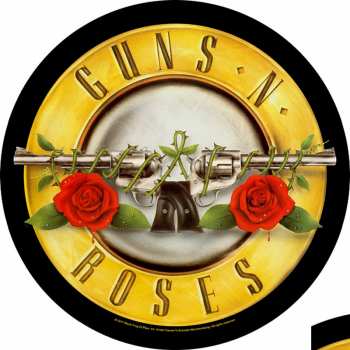 Merch Guns N' Roses: Hátfelvarró Bullet Logo Guns N' Roses