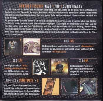 5CD/Dobozkészlet Günther Fischer: Jazz - Pop - Soundtracks