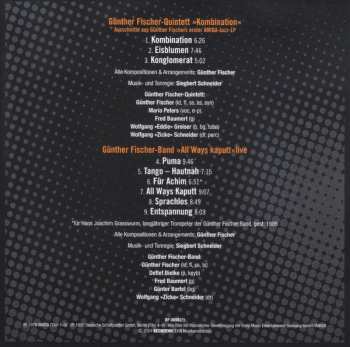 5CD/Dobozkészlet Günther Fischer: Jazz - Pop - Soundtracks