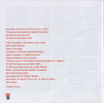 CD Johannes Brahms: Herz Tod