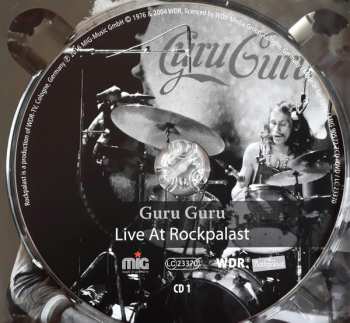 2CD/DVD Guru Guru: Live At Rockpalast - 1976 & 2004 DIGI