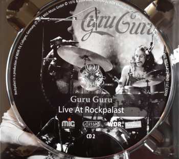 2CD/DVD Guru Guru: Live At Rockpalast - 1976 & 2004 DIGI