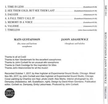 CD Mats Gustafsson: Timeless