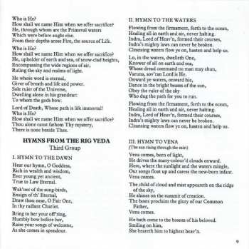 CD The Royal Philharmonic Orchestra: Hymns From The Rig Veda / Two Eastern Pictures / Hymn To Dionysus PIC