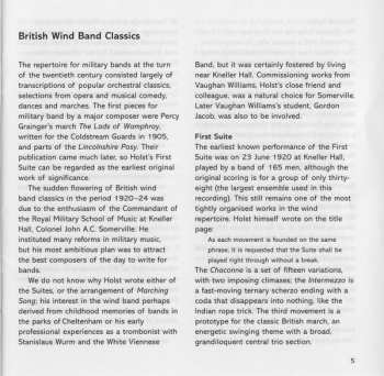 CD Ralph Vaughan Williams: British Wind Band Classics