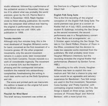 CD Ralph Vaughan Williams: British Wind Band Classics