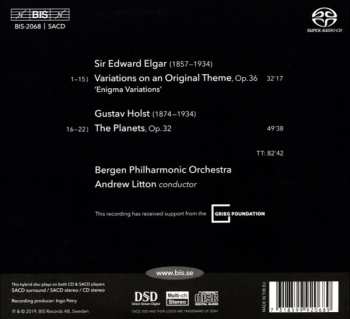 SACD Sir Edward Elgar: The Planets / Enigma Variations