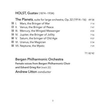SACD Sir Edward Elgar: The Planets / Enigma Variations