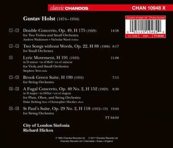 CD Gustav Holst: Orchestral Works