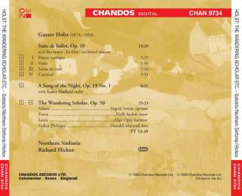 CD Gustav Holst: The Wandering Scholar · Suite de Ballet · A Song Of The Night