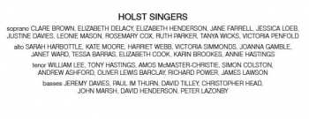 CD Gustav Holst: This Have I Done For My True Love - Partsongs By Gustav Holst