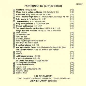 CD Gustav Holst: This Have I Done For My True Love - Partsongs By Gustav Holst
