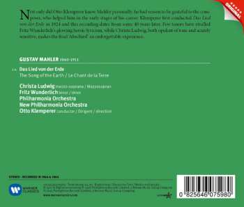 CD Philharmonia Orchestra: Das Lied Von Der Erde