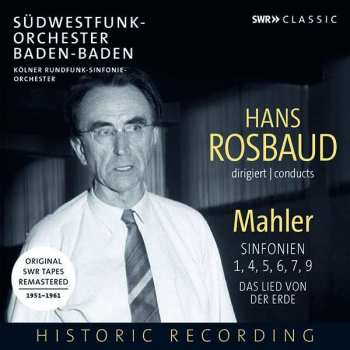 8CD/Dobozkészlet Gustav Mahler: Sinfonien 1, 4, 5, 6, 7, 9 • Das Lied Von Der Erde