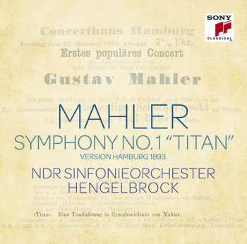 CD Gustav Mahler: Symphony No. 1 "Titan" • Version Hamburg 1893