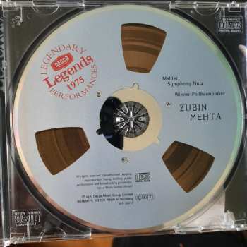 CD Wiener Philharmoniker: Symphony No.2 'Resurrection' = 'Auferstehung'