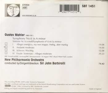 CD Gustav Mahler: Symphony No.6