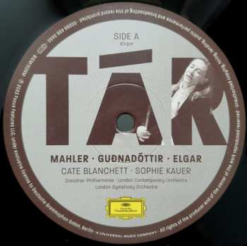 LP Gustav Mahler: Music From And Inspired By The Motion Picture Tár