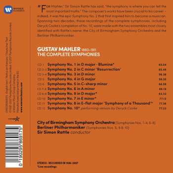 12CD/Dobozkészlet Berliner Philharmoniker: The Complete Symphonies