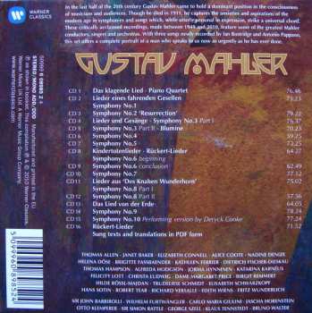 16CD/Dobozkészlet Gustav Mahler: The Complete Works